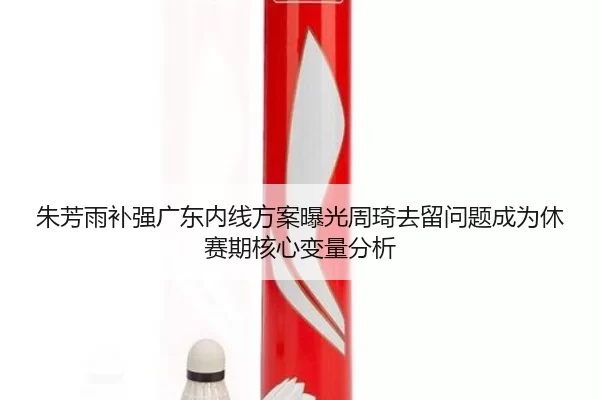 朱芳雨补强广东内线方案曝光周琦去留问题成为休赛期核心变量分析